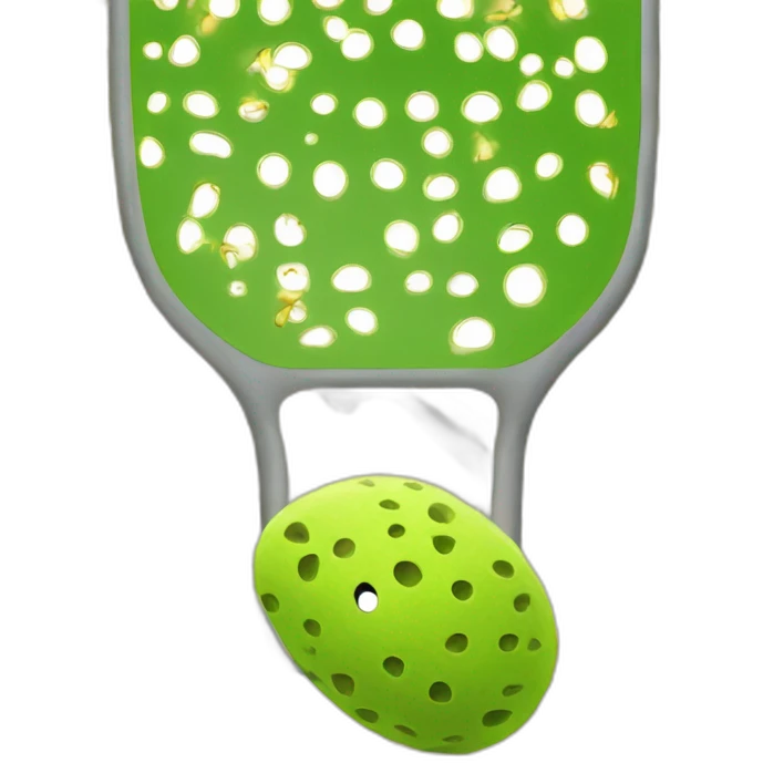 pickleball glitter emoji