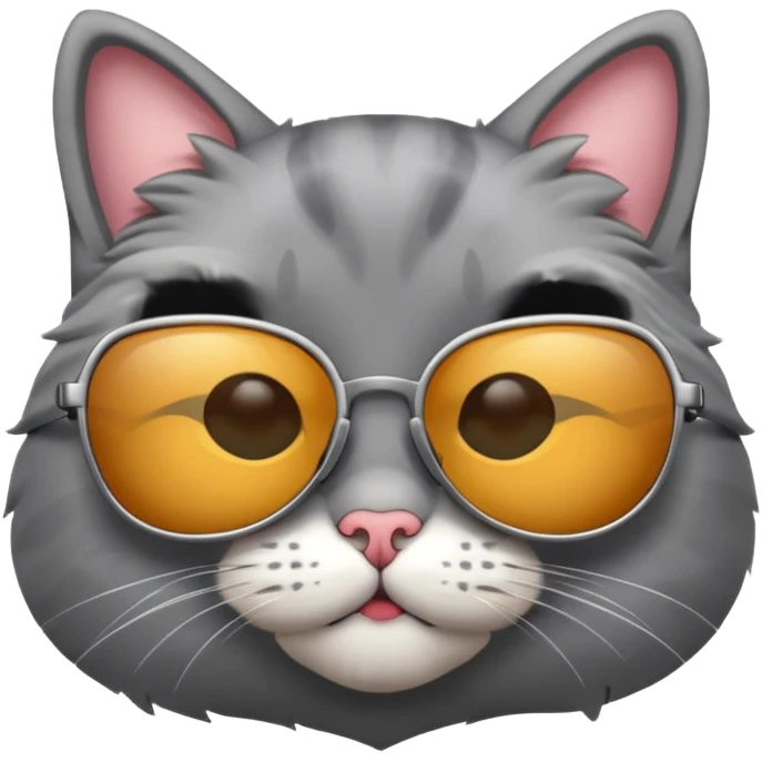 Cat wearing sunglasses emoji