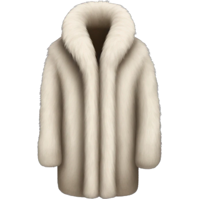 fur coat emoji