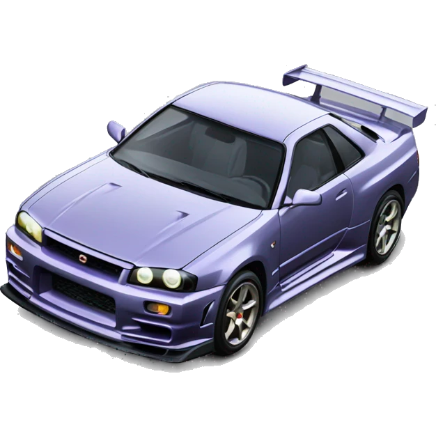 nissan skyline r34 emoji