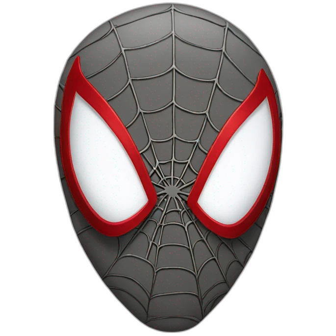 spider man head emoji