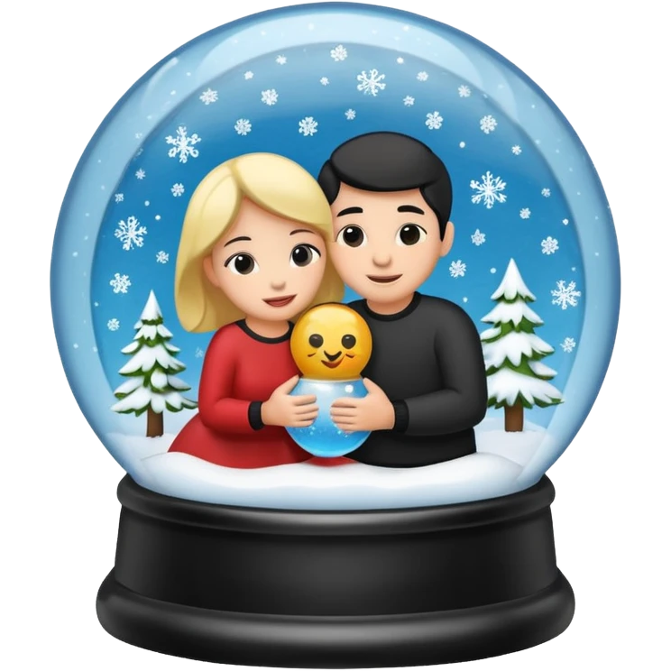 Traumkugel mit zwei Liebenden emoji