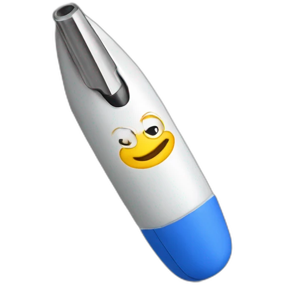 stylo bic emoji