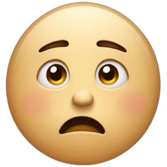Sad emoji