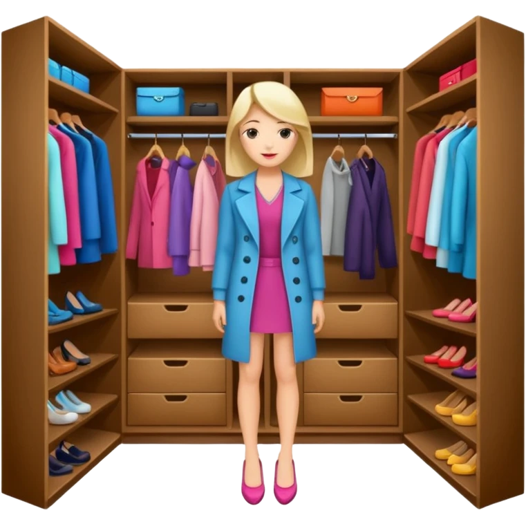 Women closet emoji