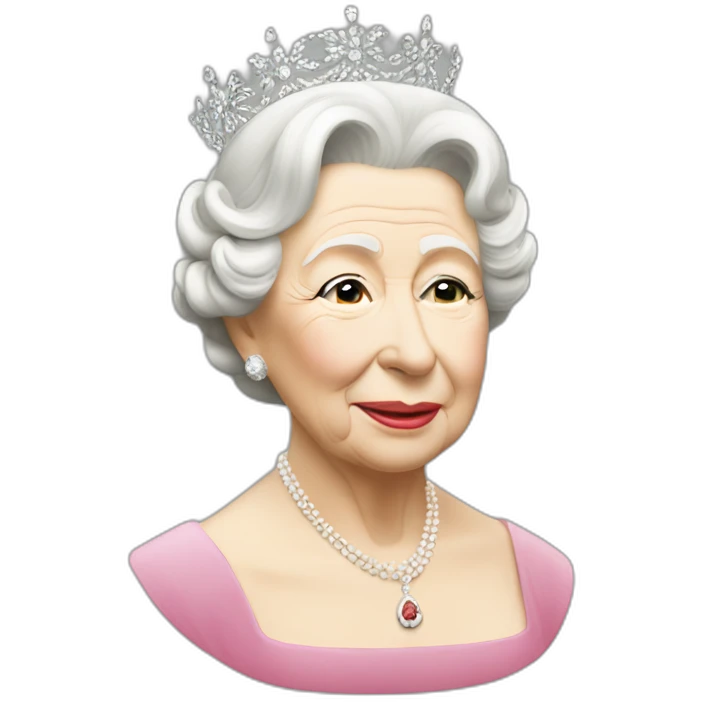 Elisabeth II Kiss Elisabeth ii emoji