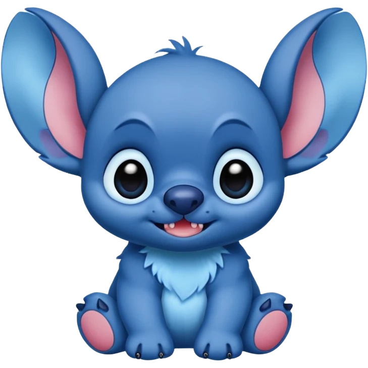 Stitch mignon  vrai  emoji