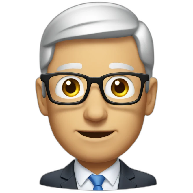 tim cook saying goodmorning emoji