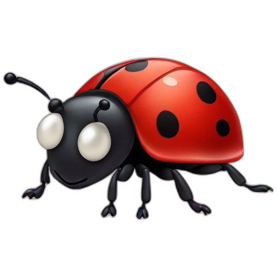 Lady bug emoji