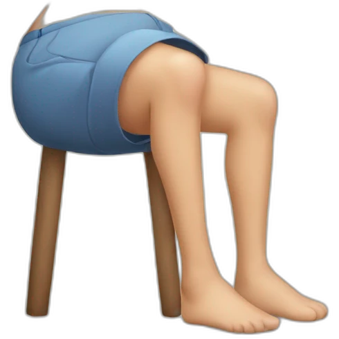 Itchy knee  emoji
