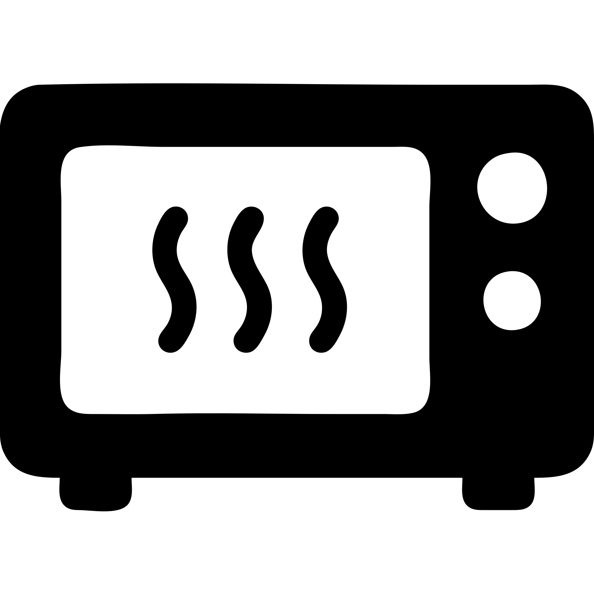 microwave solid filled icon emoji