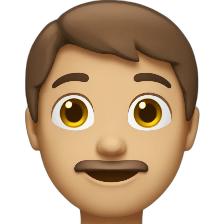 Chat marron emoji
