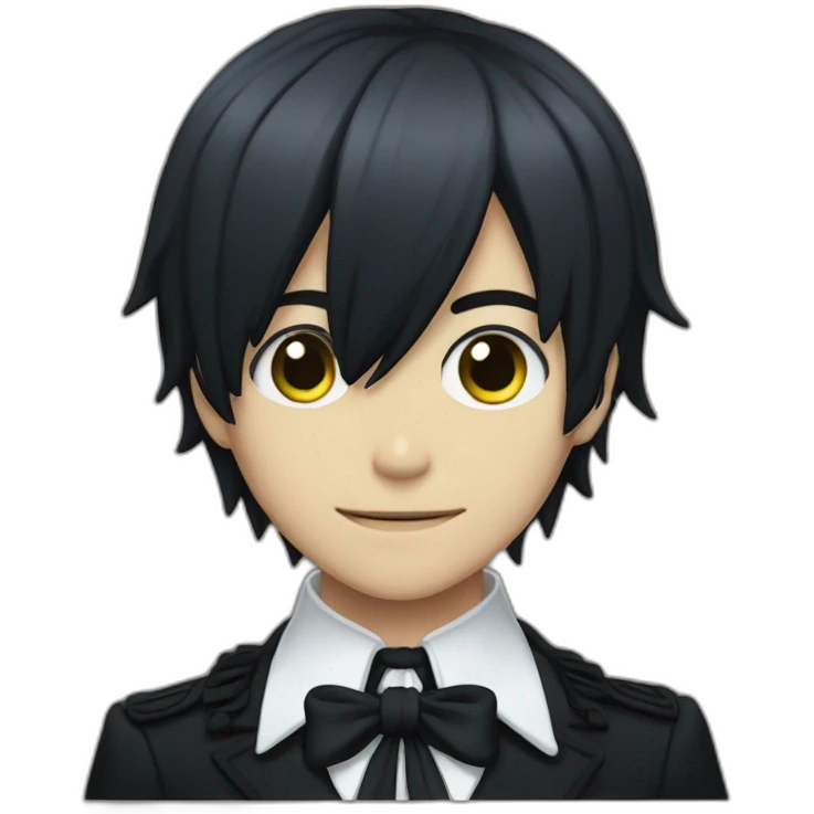 Black butler emoji