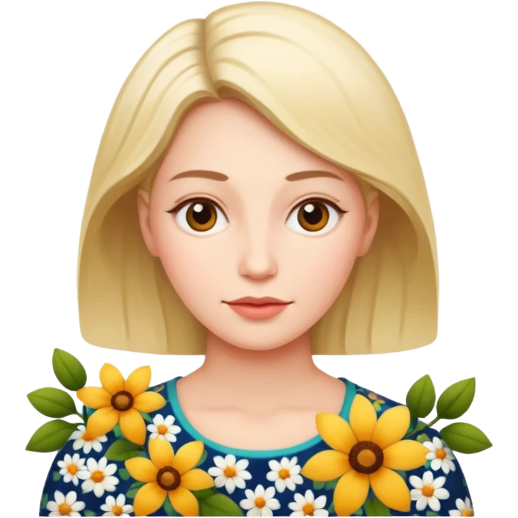 Floral mother emoji