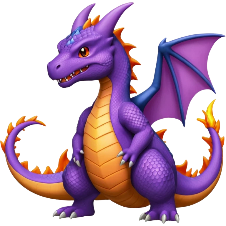 purple charizard emoji