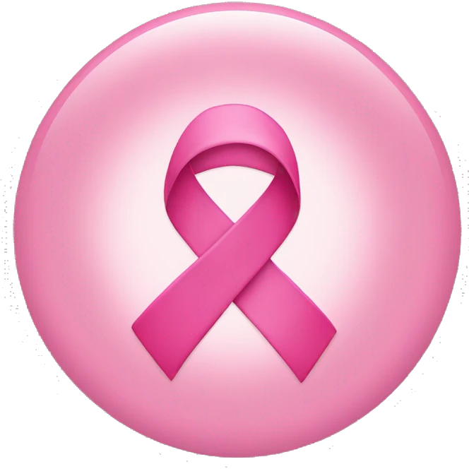 Breast cancer awareness emoji