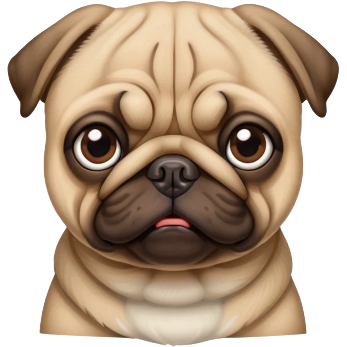 cool pug emoji