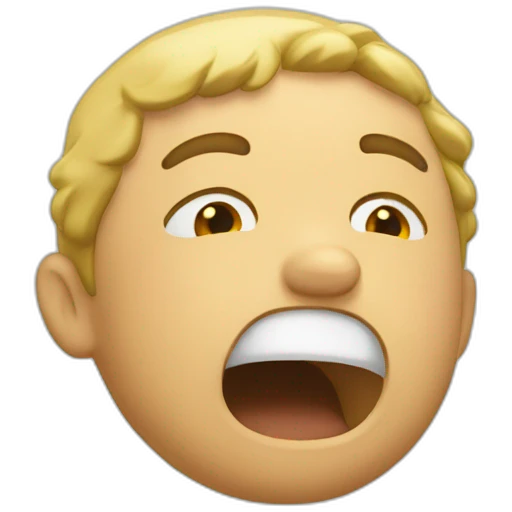 Someone hits his face  emoji