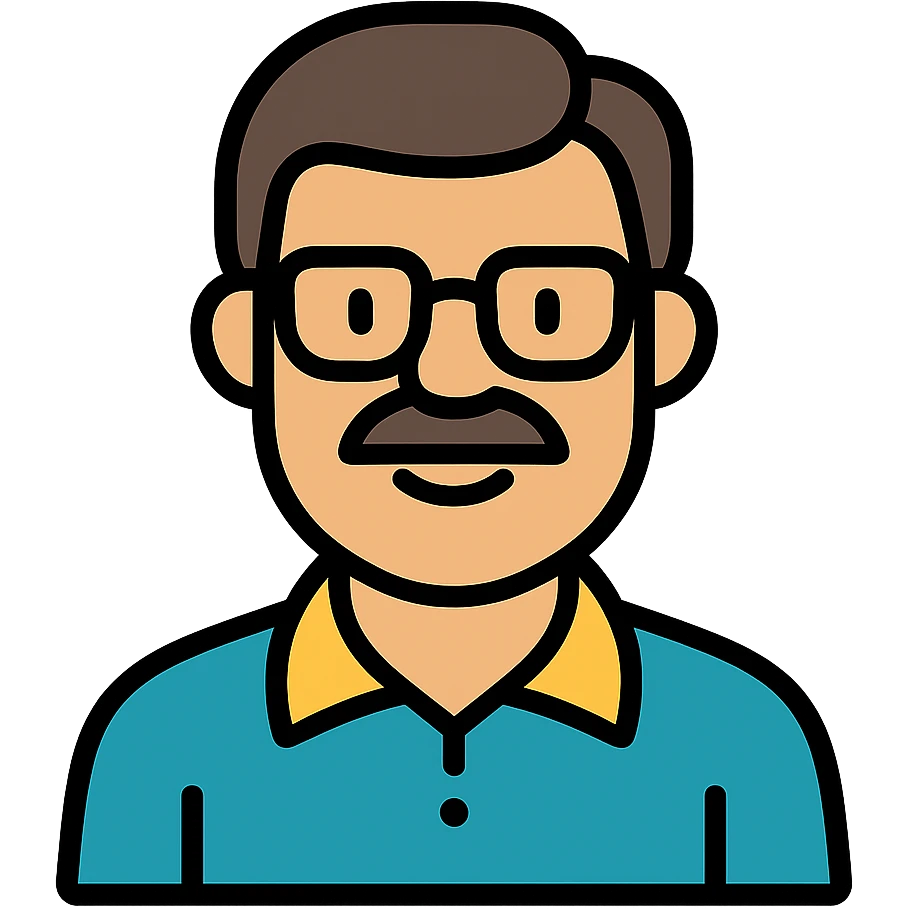 middle-aged man emoji