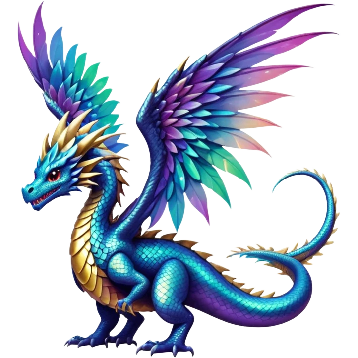 Regal fantasy creature emoji