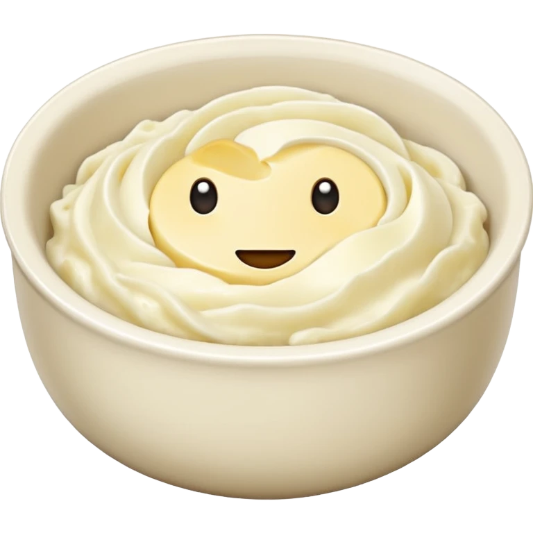 Delicious Mashed potatoes emoji