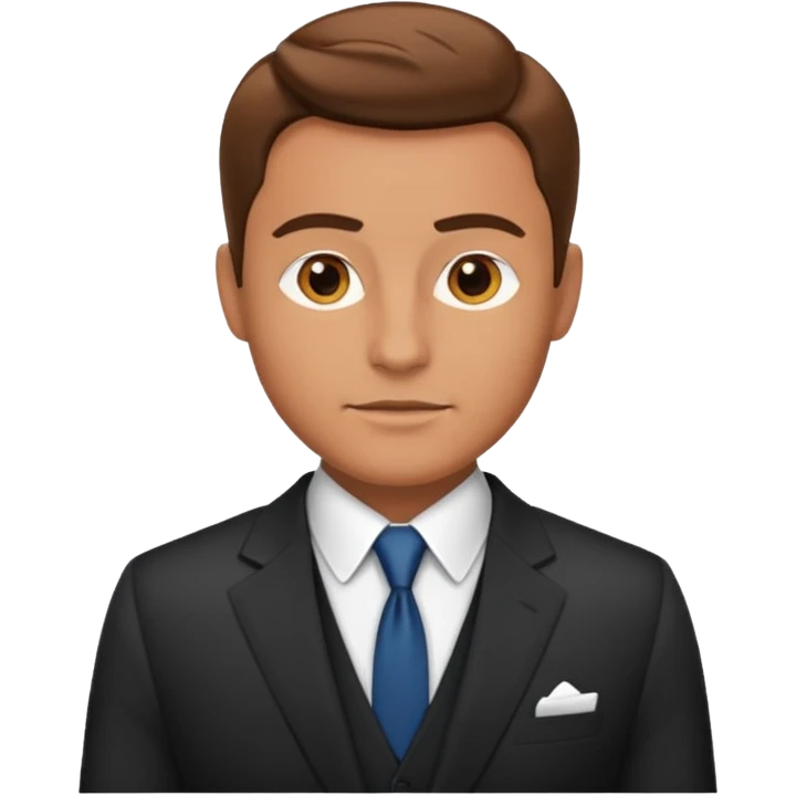 gentlemen vibe suit emoji