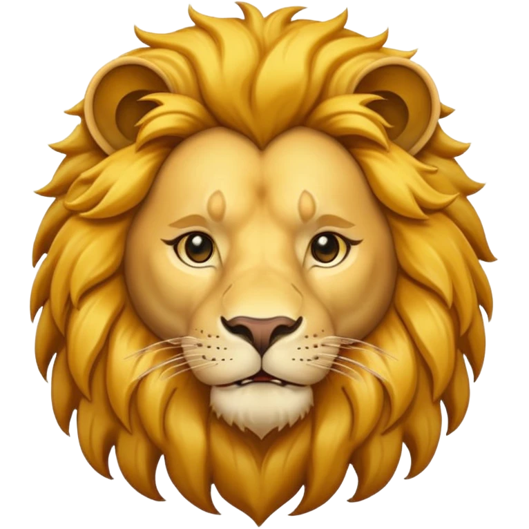 Lion the king emoji