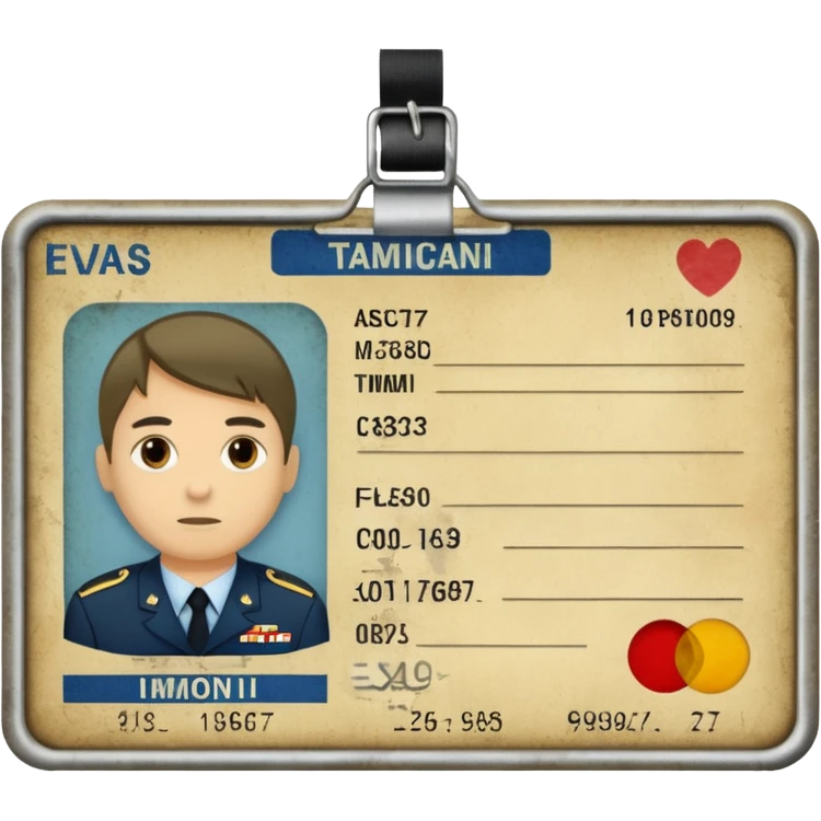 военный билет россия  emoji