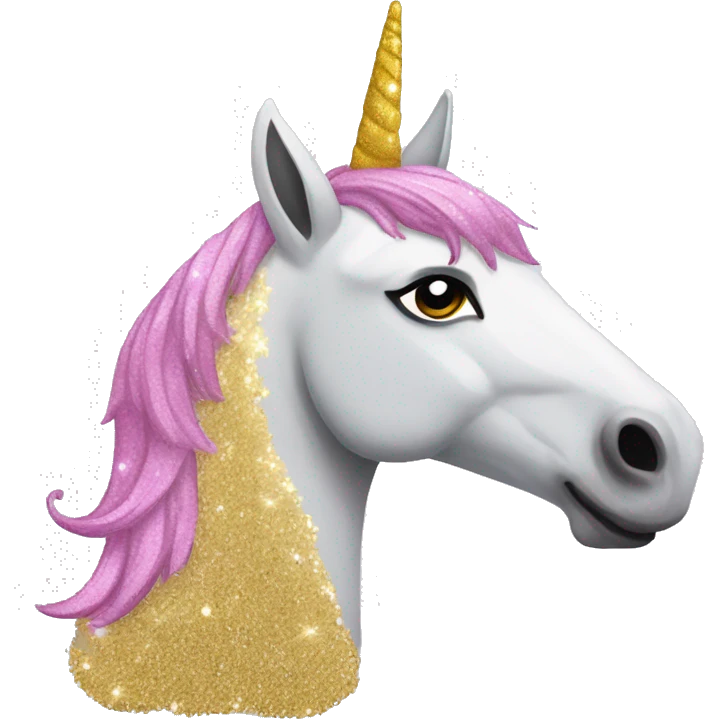 licornes et paillettes emoji