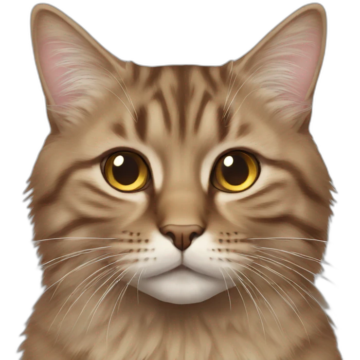 siberian brown cat emoji
