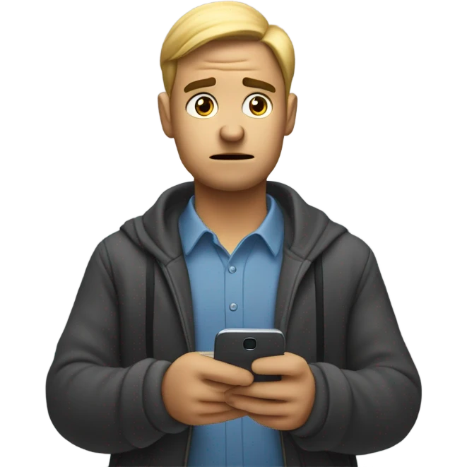 Don't text him  emoji