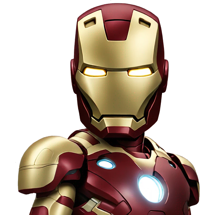 Ironman que salude emoji
