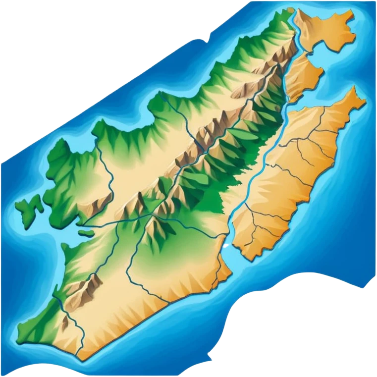Lebanon map emoji