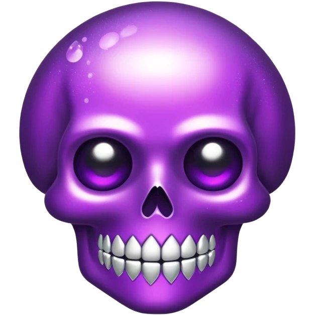 Poison purple emoji