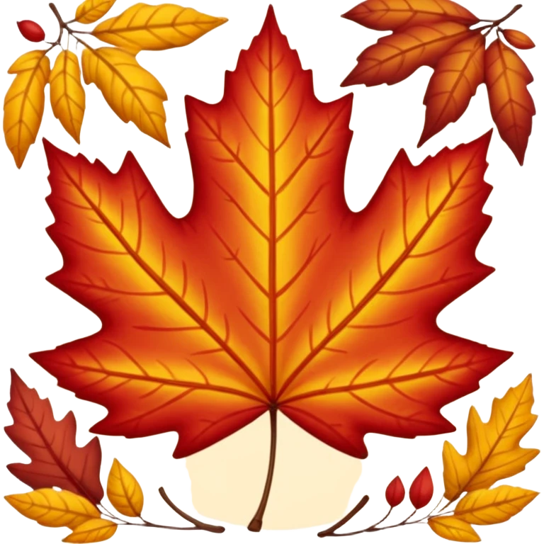 autumn banner for November emoji