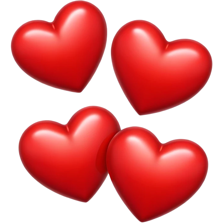 three hearts emoji