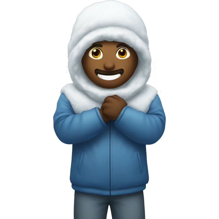 Snow emoji