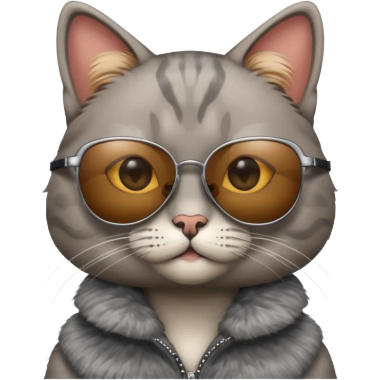 Cat wearing sunglasses emoji