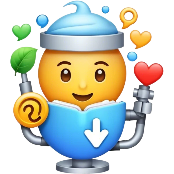 social media content factory emoji