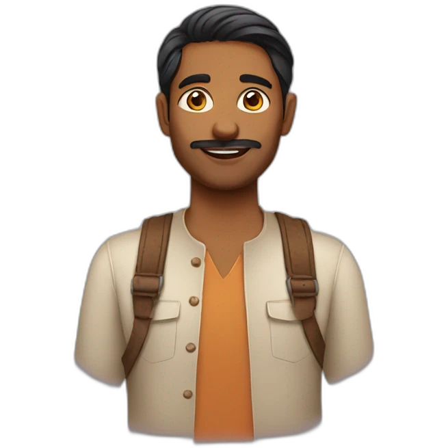 indian guy emoji