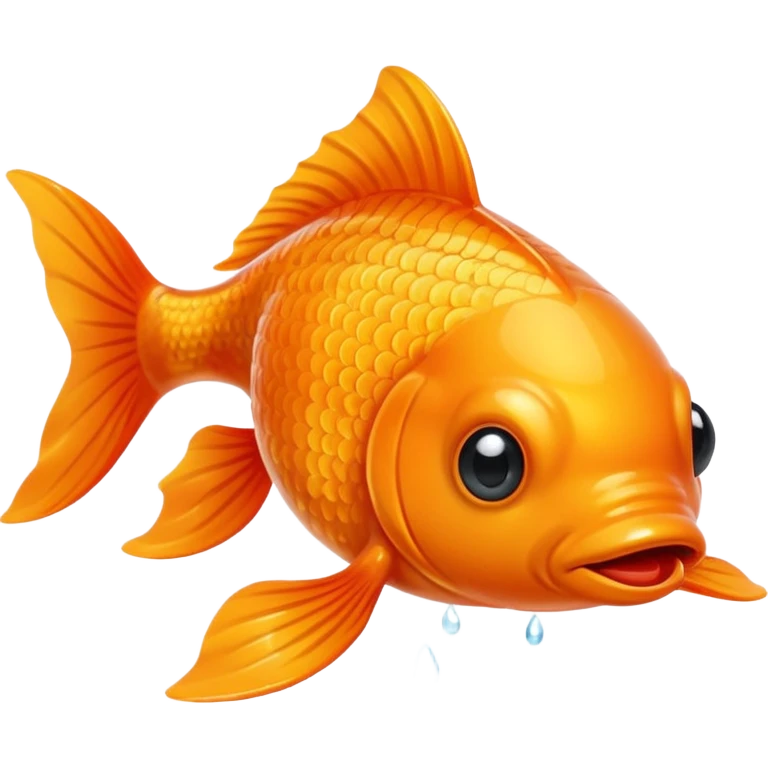 orange goldfish emoji