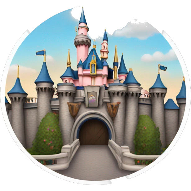 Disneyland emoji