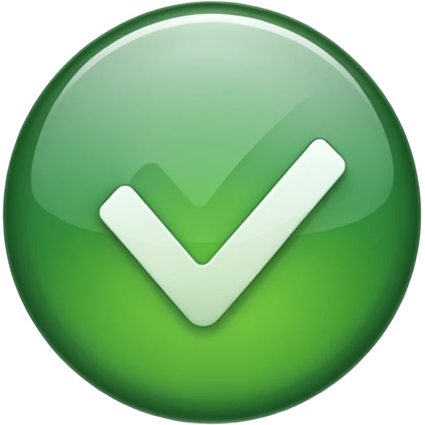 check mark button  emoji