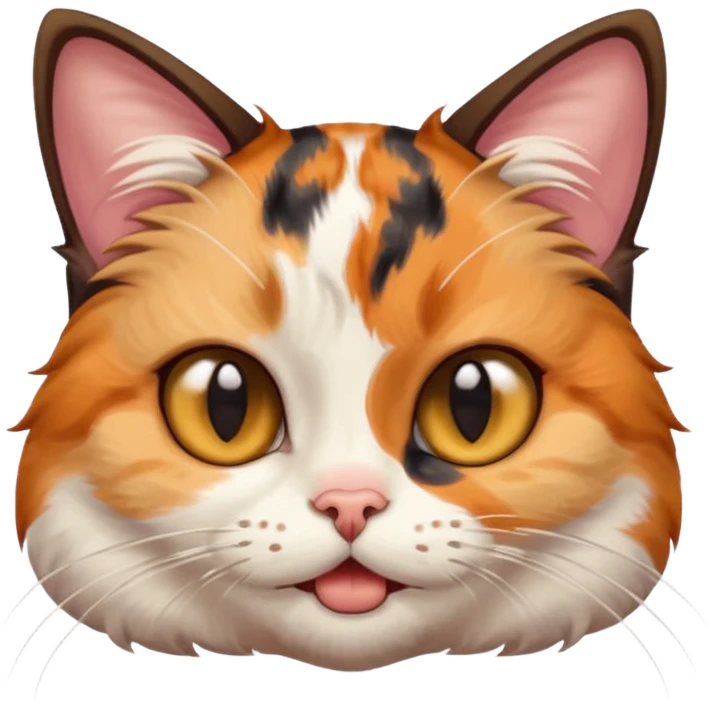 Cat rolling its eyes emoji