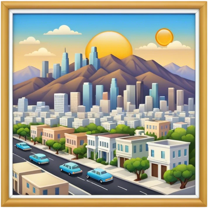 Los angeles emoji