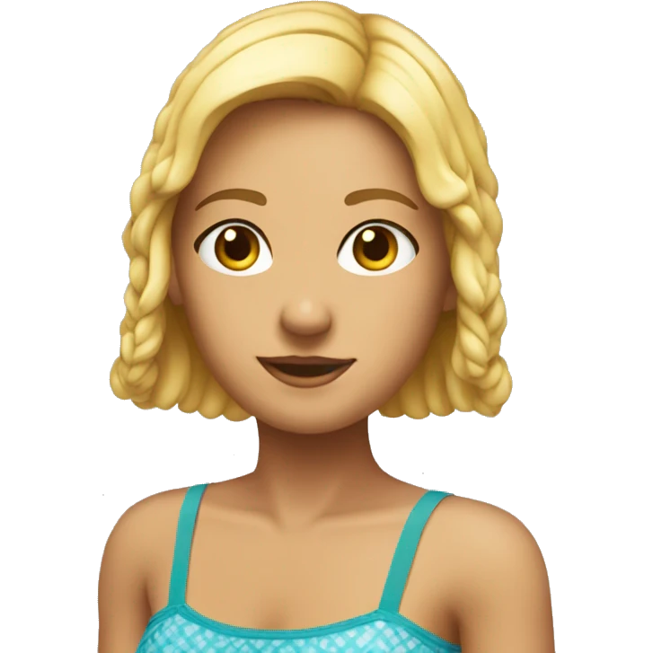 Girl swuimsuit joypixel 8 style emoji