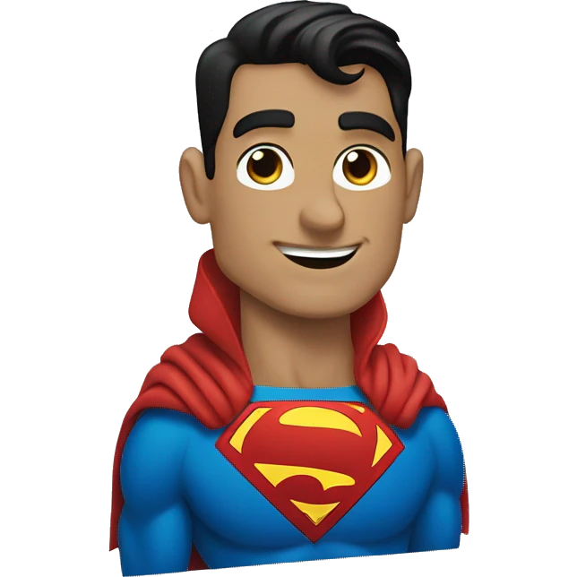 superman qui fait un funk emoji
