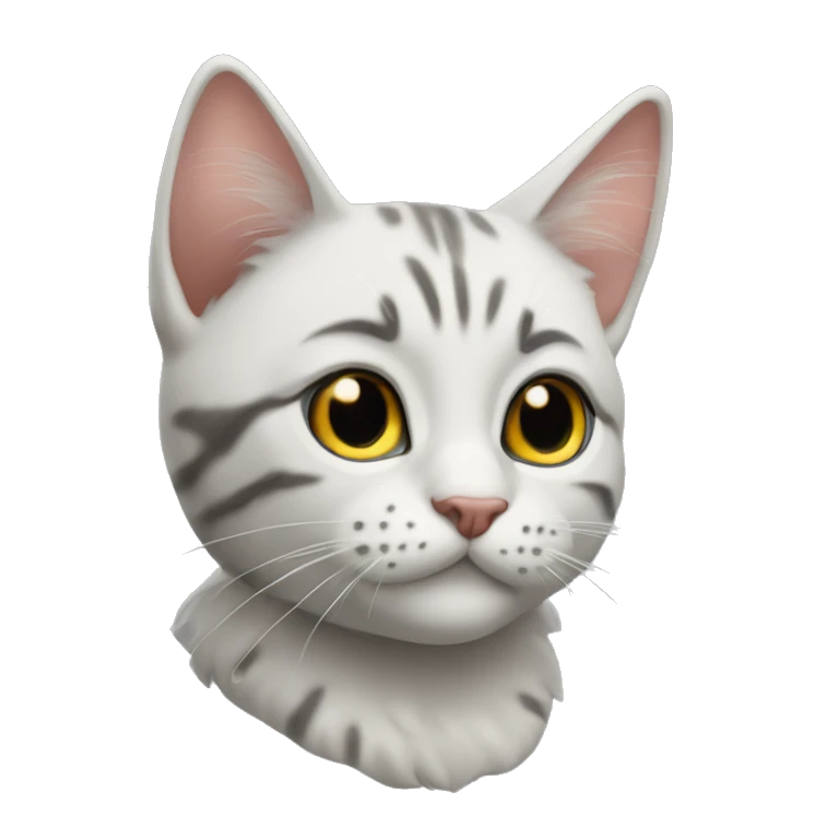 Милая кошка спит  emoji