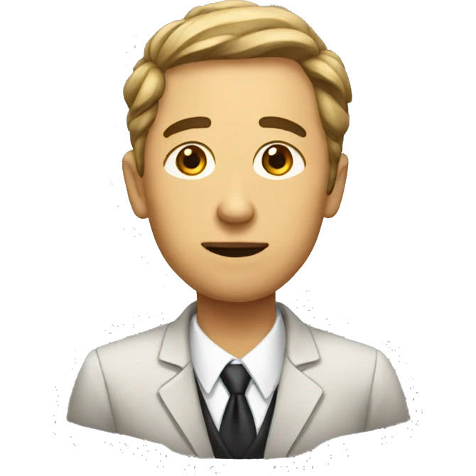 witness in a trial testifying emoji