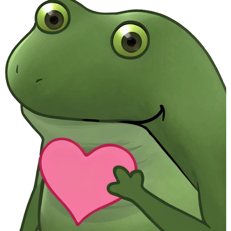 orange pink heart emoji